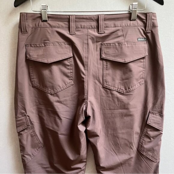 Eddie Bauer Fleece Lined Cargo pants Sz 34 - Picture 4 of 11